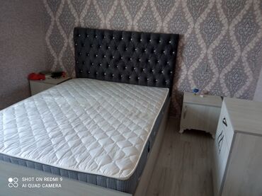 krovatlar: Двуспальная кровать, Без подьемного механизма, Турция, Ламинат простой