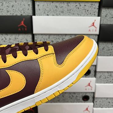Кроссовки и спортивная обувь: Nike Dunk Low Retro “VARSITY MAIZE/DARK BEETROOT” - Низкие кроссовки — 4