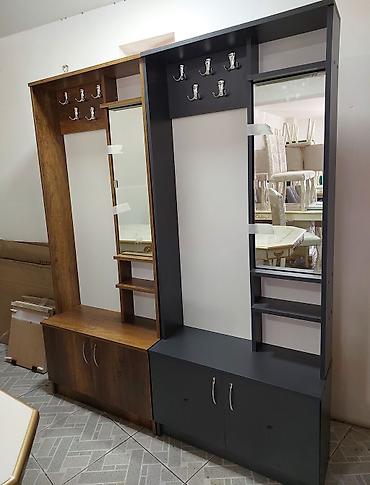 dolap ofis: Dəhliz üçün çoxfunksiyalı asma paltar dolabı dəsti - İki bölməli — 1