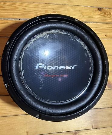 aux kabel iphone: Pioneer Champion Series 1400 watt 400 rms qoşa katuşka 4+4 ohm güclü — 1