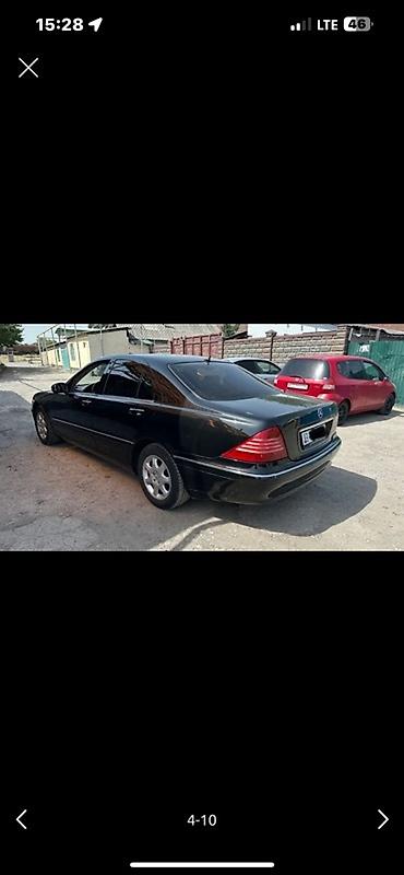 mersedes e class: Mercedes-Benz S-Class: 2001 г., 3.2 л, Автомат, Бензин, Седан — 4