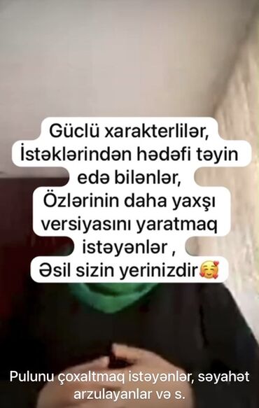 Təmizlik xidmətləri: Xarakterini gücləndirmək, istəklərindən aydın hədəflər təyin etmək və