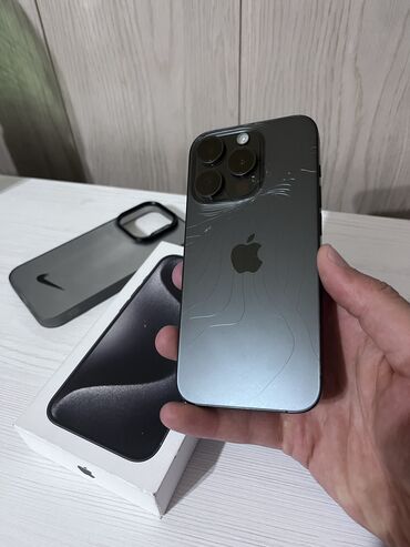 чехлы для айфона 7: IPhone 15 Pro, 256 ГБ, Black Titanium, Защитное стекло, Чехол, Стилус, 89 %