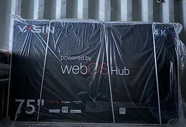 television: Срочная акция Yasin 75 UD81 webos magic пульт smart Android Yasin — 6