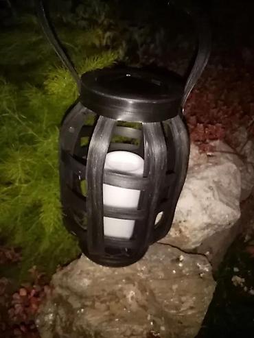 greje: SOLARNI BASTENSKI FENJER NOVO LAMPA ZA BASTU DVORISTE TERASU | Cene — 4