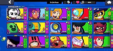 taksi is: Brawl Stars hesabı – yüksək inkişaflı profil - Kupa sayı: 31,374 - — 3
