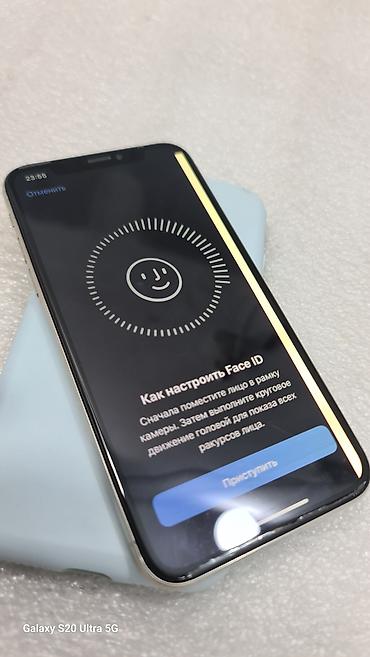 айфон 10 64 гб цена бу: IPhone X, Б/у, 64 ГБ, Белый, Чехол, 60 % — 8