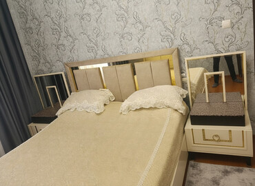 Yataq otağı dəstləri: İkinəfərlik çarpayı, Dolab — 1