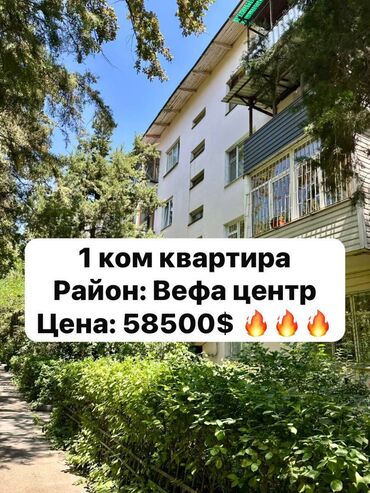 сниму квартиру в балыкчы: 1 бөлмө, 32 кв. м, 104-серия, 2 кабат, Косметикалык ремонт