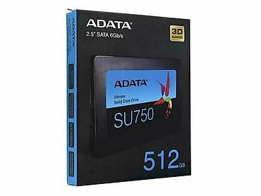 🔥SSD ADATA SU750 512 ГБ Срочно 🚨 В идеале как новая 100%/100% -