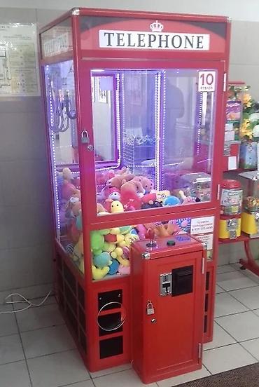 Готовый бизнес: Игровой автомат “Телефонная будка” (кран-манипулятор, claw machine) - — 2