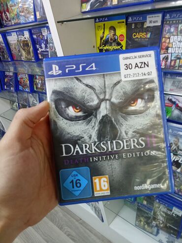 PS4 (Sony Playstation 4): PS4 üçün "Darksiders II Deathinitive Edition" oyunu. Bu nəşr, orijinal
