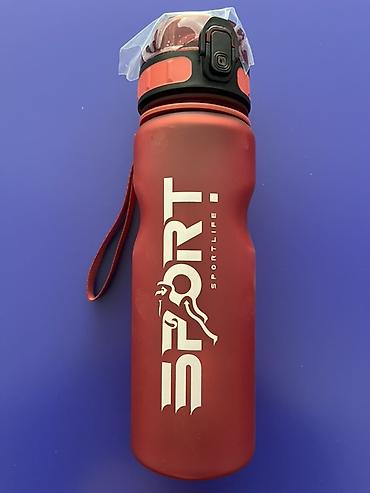 silikon qablar: İdman su qabı – “SPORT LIFE” dizaynı - Tutum: təxmini 700–800 ml — 5