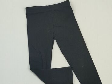 woskowane spodnie czarne: Leggings for kids, Cool Club, 2-3 years, 98, condition - Very good