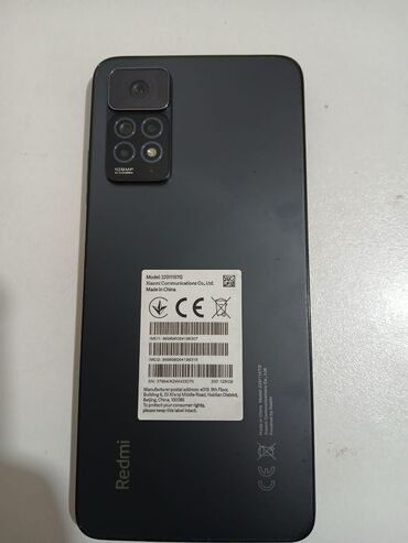 телфонлар: Redmi, Redmi Note 11 Pro, Б/у, 128 ГБ, цвет - Черный, 2 SIM