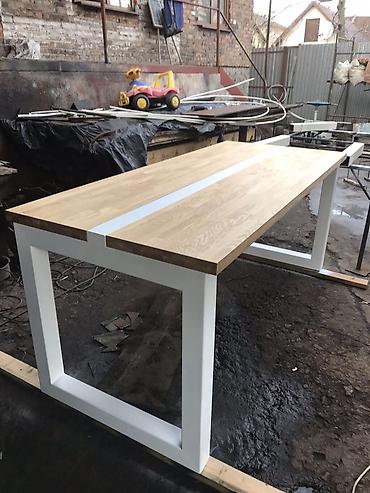 Сборка мебели: Обеденные и рабочие столы в современном стиле (лофт/минимализм) - — 3