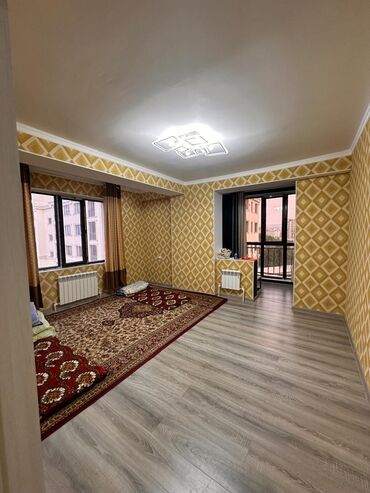 комнаты ыссык куль: 1 комната, 48 м², Элитка, 9 этаж, Евроремонт