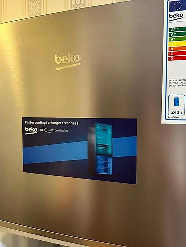 Техника и электроника: Новый 2 двери Beko Холодильник Продажа, цвет - Серебристый — 1