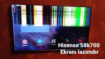 hisense l830: Televizor Hisense 58" Ünvandan götürmə