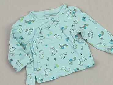 bluzka z mikołajem dla dzieci: Bluzka, 0-3 m, stan - Dobry