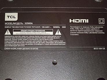 Elektronika: TECİLİ SATİLİR TCL 32S65A Smart TV - Diaqonal: 81/71sm” - Ekran: LED — 3