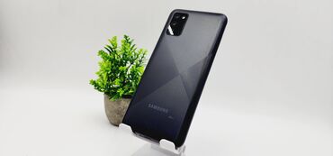 телефон j6: Samsung A02 S, Б/у, 64 ГБ, цвет - Черный, 2 SIM