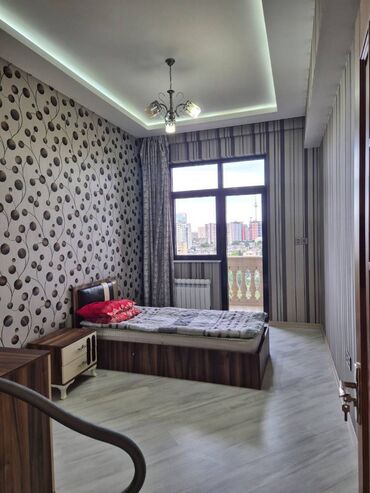 Uzunmüddətli kirayə mənzillər: Ev studio tiplidi. 2 sanuzel və 2 balkon var. Su işıq daimidir. Qaz — 7