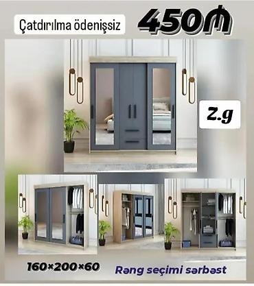 ucuz dolab: *Kupe Dolab 450Azn* ✔️İstehsal Rusiya Laminatı 18/lik — 1