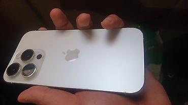 Apple iPhone: IPhone 14 Pro, цвет белый. 128гб памяти. акб 92%. фейс все работает — 4