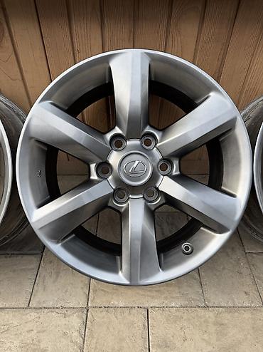 carlin kit: Литые Диски R 18 Lexus, Комплект, отверстий - 6, Б/у — 6