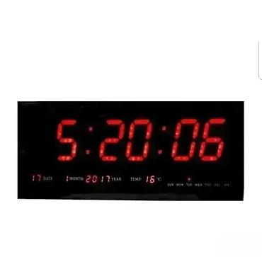 Kućni dekor: Digitalni Sat - Zidni Sat 48cm Dobrodošli u Davidov shop online — 1