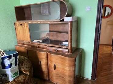 Ostali stilski nameštaj: Komplet vintage nameštaja – više komada 1) Fotelja sa rukonaslonima( — 5