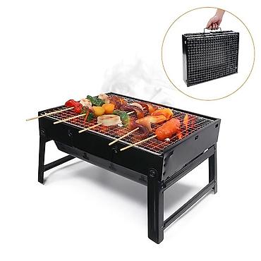 Manqallar, qrillər, barbekyu: Manqal barbeku (yeni) Piknik manqali 🔺35x27 sm olcide 🔺cemodan — 2