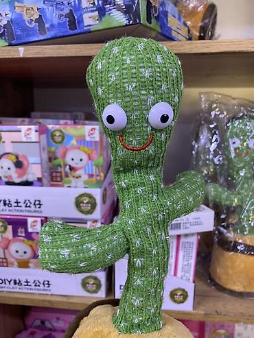 кактус игрушка: Танцующий кактус-игрушка в мягком горшочке. - Забавный плюшевый — 2