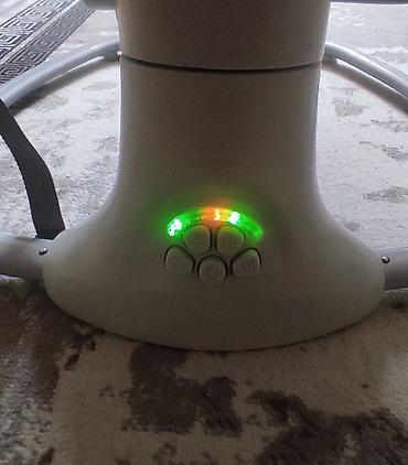 ozu yellenen besik: Uşaq üçün elektrikli beşik/sallanacaq kreslo - Yumşaq matrast və baş — 4