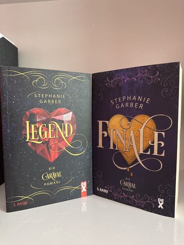 Bədii ədəbiyyat: Legend, Finale (CARAVAL 2 ve 3) Kitablar heç oxunmayıb. Amazondan