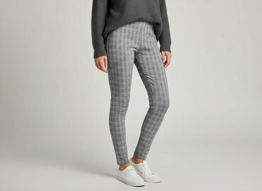 buty wiązane na kostce ccc: Leggings, Legginsy Eleganckie damskie, rozmiar L
