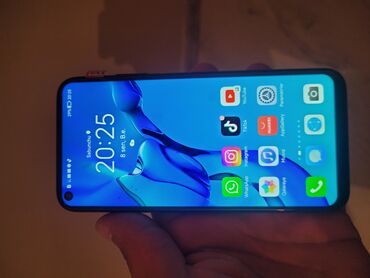 Huawei: Huawei P40 lite, 128 ГБ, цвет - Зеленый, Гарантия, Кнопочный, Отпечаток пальца