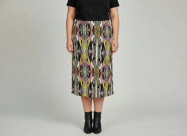 spódnice z motywem skóry węża: George, Women`s skirt, size 5XL