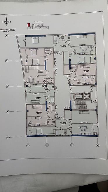столовой: 1 комната, 54 м², Элитка, 8 этаж — 1