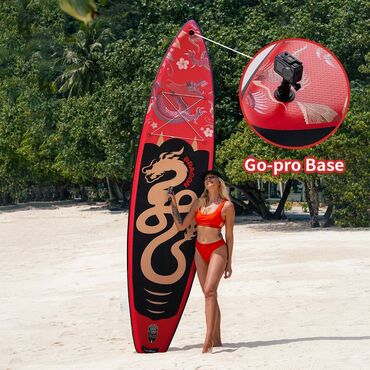 Другое для спорта и отдыха: Sup board от бренда Funwater - яркая надувная сап доска. Длина