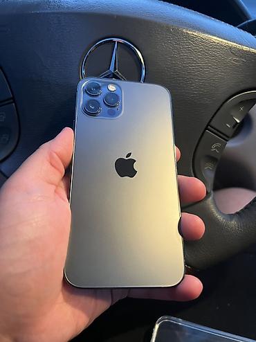 сдма телефон: IPhone 12 Pro, Б/у, 128 ГБ, Черный, Защитное стекло, Чехол, Кабель, 78 % — 1