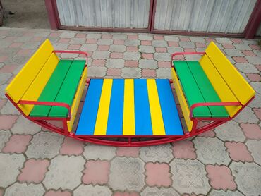 Другие товары для детей: Лодочка качалка Домики беседки для детей +2 скамейки Качели