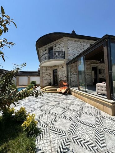 Bağ evlərinin satışı: Bakı, Mərdəkan, 5 kv. m, 3 otaqlı, Hovuzlu, İnternet, Kombi — 2