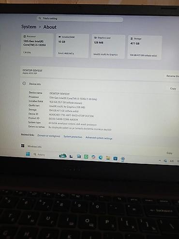 apple iphone 2g: Çox az işlənmiş Acer Aspire 5 (A515-58P) noutbuk - Ekran: 15.6", Full — 3