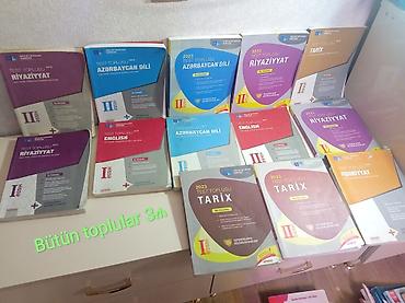 kitab polkası: DİM test toplusları dəsti Fənlər: - Azərbaycan dili (bir neçə nəşr, o — 1