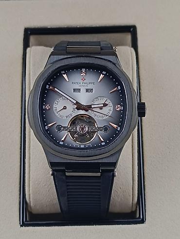 Qol saatları: Yeni, Qol saatı, Patek Phillipe, rəng - Qara — 18