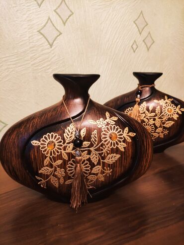 декор для дома: Набор ваз, Керамика