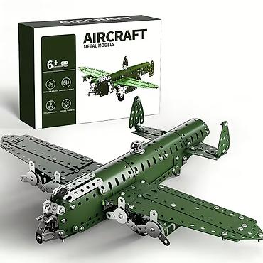 Konstruktorlar: Metal Model Təyyarə Konstruksiya Dəsti - STEM yönümlü yığma dəsti — 3