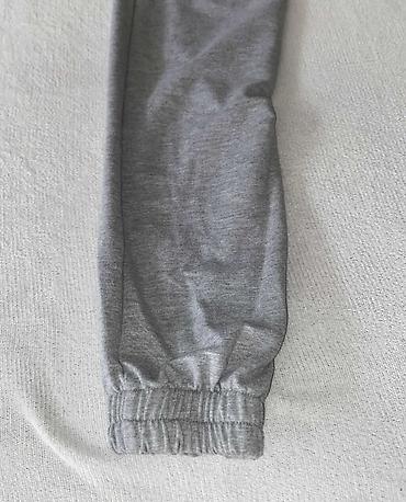 mk baletanke: Sive trenerke/pantalone sa cargo džepovima - Materijal: meka pamučna — 5